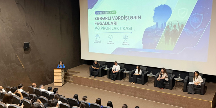 26 İyun – Narkomaniyaya qarşı Beynəlxalq Mübarizə Günü münasibətilə “Gənclik və Müasir Çağırışlar” mövzusunda tədbir keçirilib.