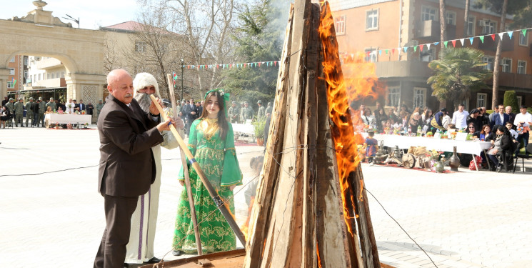 Ağcabədidə Novruz şənliyi keçirildi.