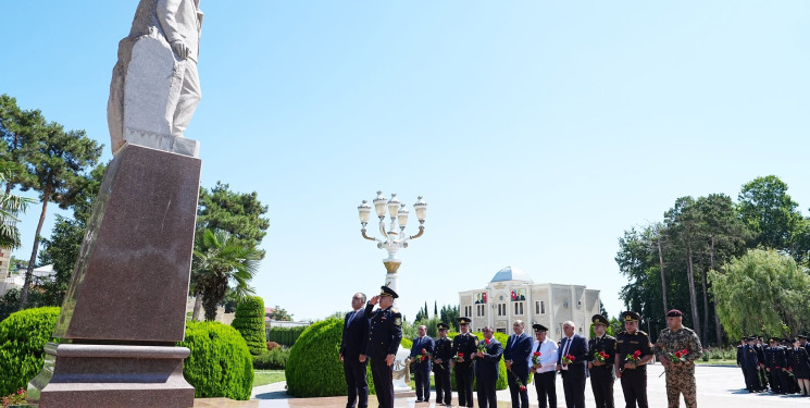 Ağcabədidə Polis işçilərinin peşə bayramı münasibəti ilə tədbir keçirilmişdir.