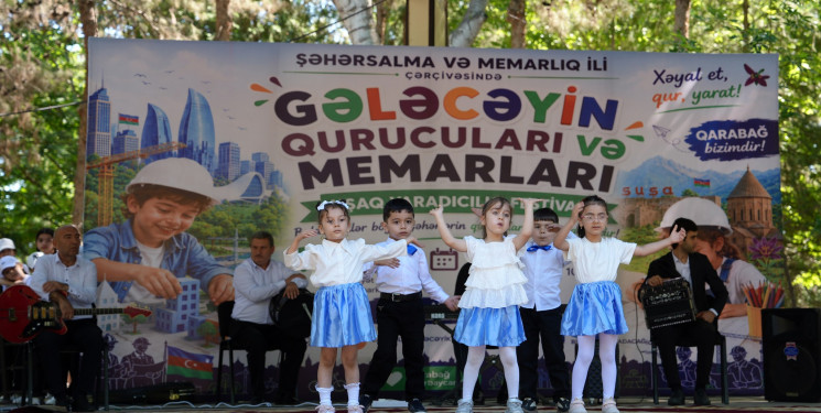 Ağcabədidə 1 İyun – Uşaqların Beynəlxalq Müdafiəsi Gününə həsr olunmuş yaradıcılıq festivalı keçirilib.